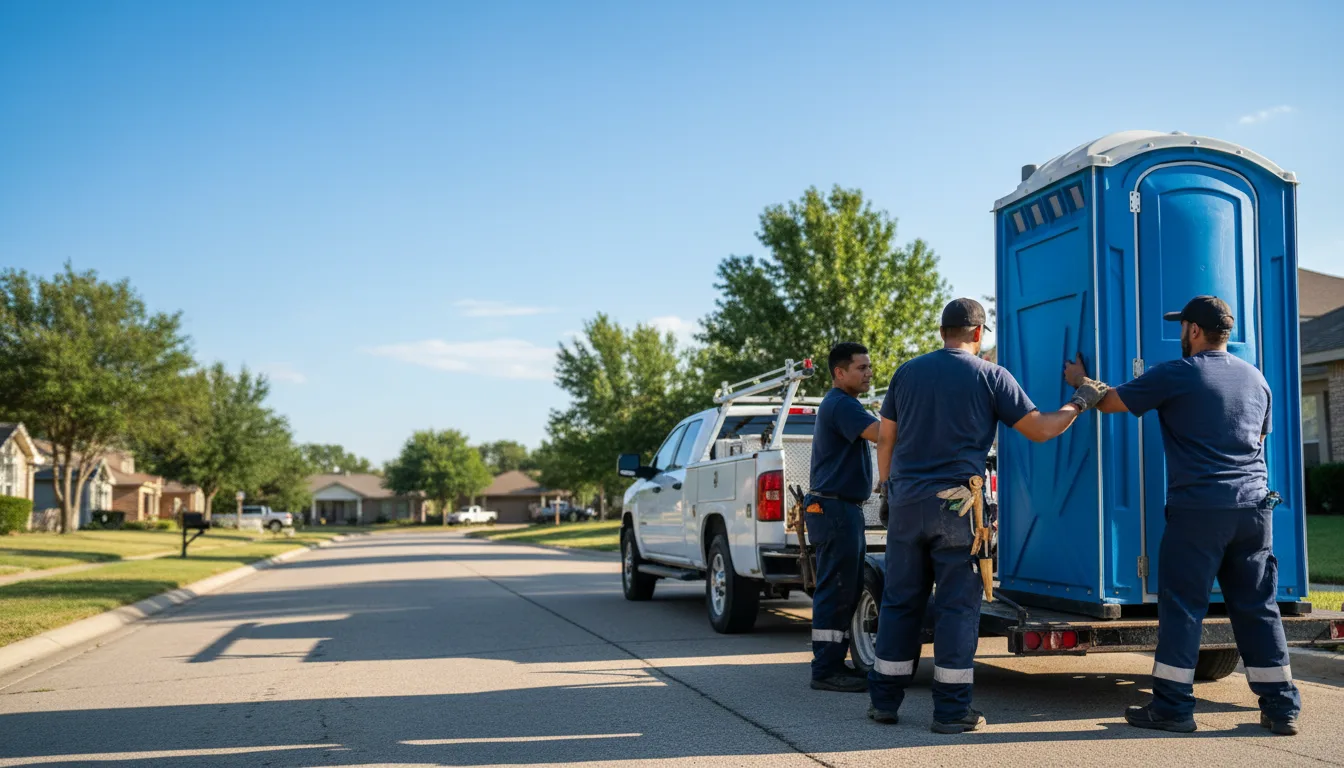 Portable Toilet Rental in Portis, KS near me